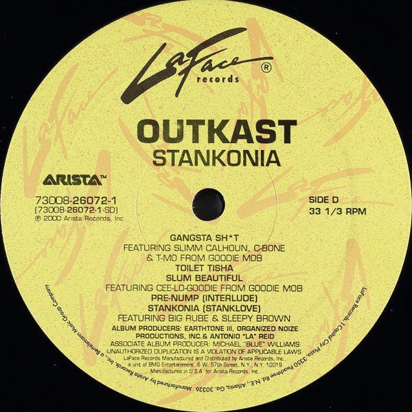 OutKast - Stankonia | Mint (M) Mint (M) Love Vinyl Records
