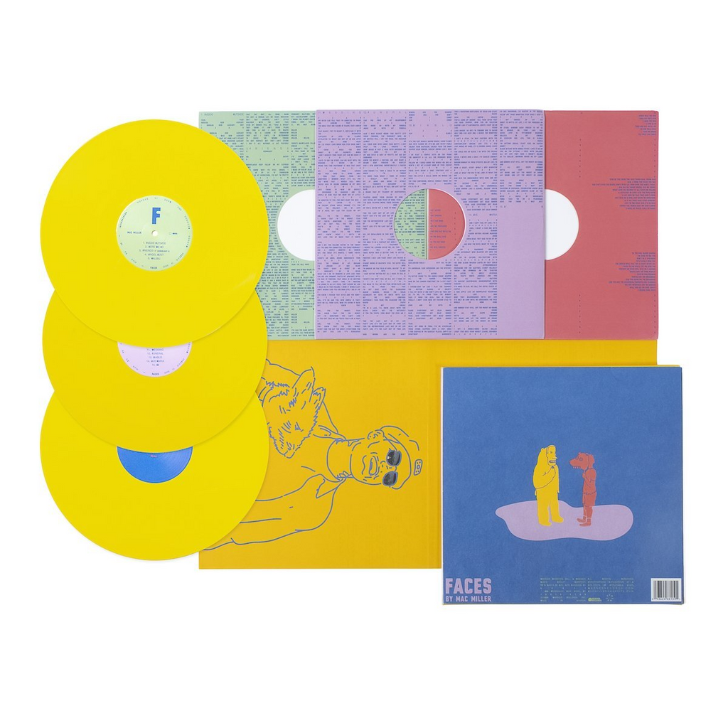 Mac Miller - Faces (YELLOW VINYL) | Mint (M) Mint (M) Love Vinyl Records