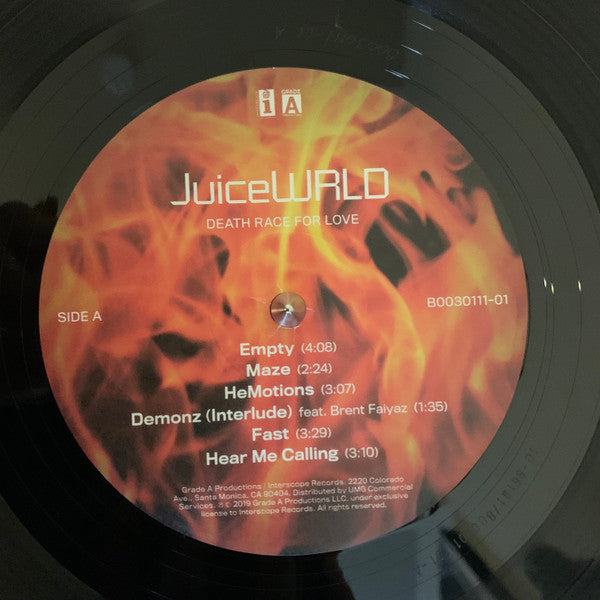 Juice WRLD - Death Race For Love | Mint (M) Mint (M) Love Vinyl Records