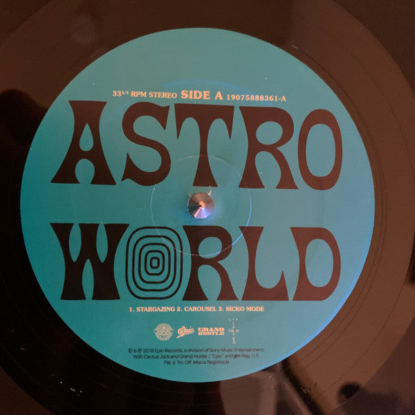 Travis Scott (2) - Astroworld | Mint (M) Mint (M) Love Vinyl Records