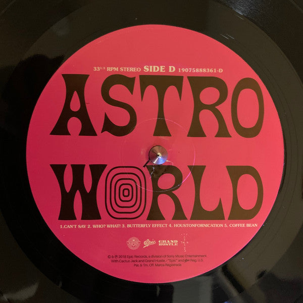 Travis Scott (2) - Astroworld | Mint (M) Mint (M) Love Vinyl Records