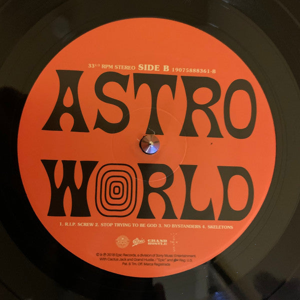 Travis Scott (2) - Astroworld | Mint (M) Mint (M) Love Vinyl Records