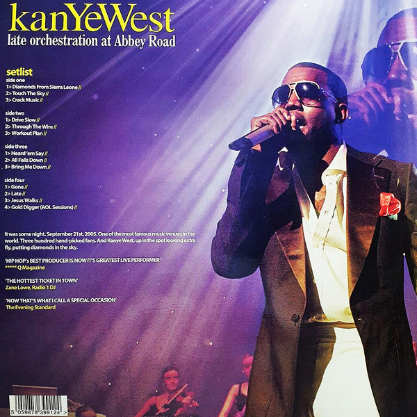 Kanye West - Late Orchestration (COLOR VINYL LP) | NEW Mint (M) Mint (M) Love Vinyl Records