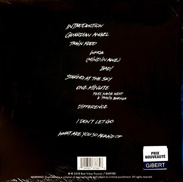 XXXTENTACION - Skins (CLEAR + BLACK & BLUE SPLATTER VINYL) | Mint (M) Mint (M) Love Vinyl Records
