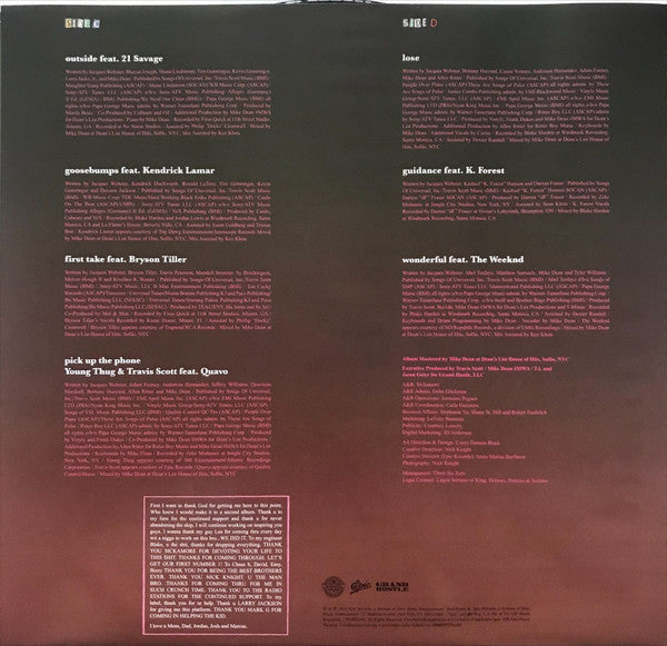 Birds In The Trap Sing Mcknight *DINGED/CREASED*(2xVINYL) | Mint (M) Excellent (EX) Love Vinyl Records
