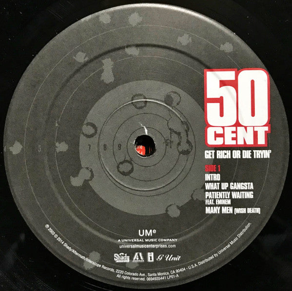 Get Rich Or Die Tryin' (2xVINYL) | Near Mint- (NM-) Near Mint (NM or M-) Love Vinyl Records
