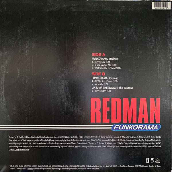 Redman - Funkorama | Near Mint (NM) Near Mint (NM) Love Vinyl Records