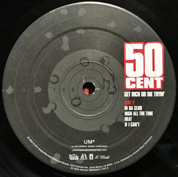 Get Rich Or Die Tryin' (2xVINYL) | Near Mint- (NM-) Near Mint (NM or M-) Love Vinyl Records