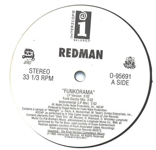 Redman - Funkorama | Near Mint (NM) Near Mint (NM) Love Vinyl Records