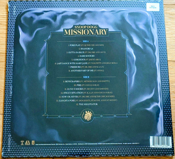 Snoop Dogg - Missionary (VINYL) | Near Mint (NM or M-) Love Vinyl Records