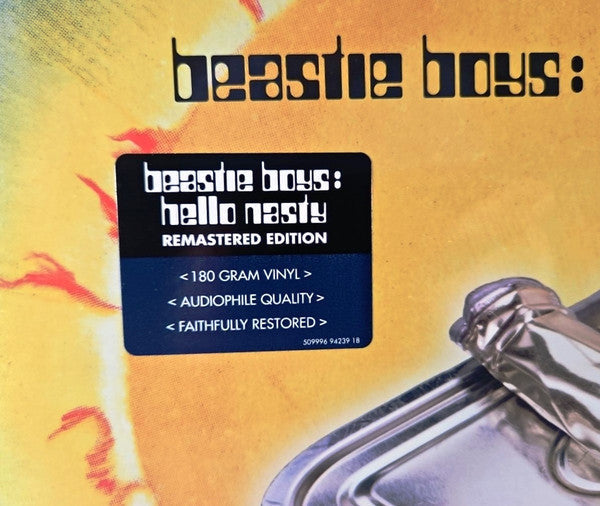 Hello Nasty (2xVINYL) | Very Good Plus Plus (VG++) Excellent (EX) Love Vinyl Records