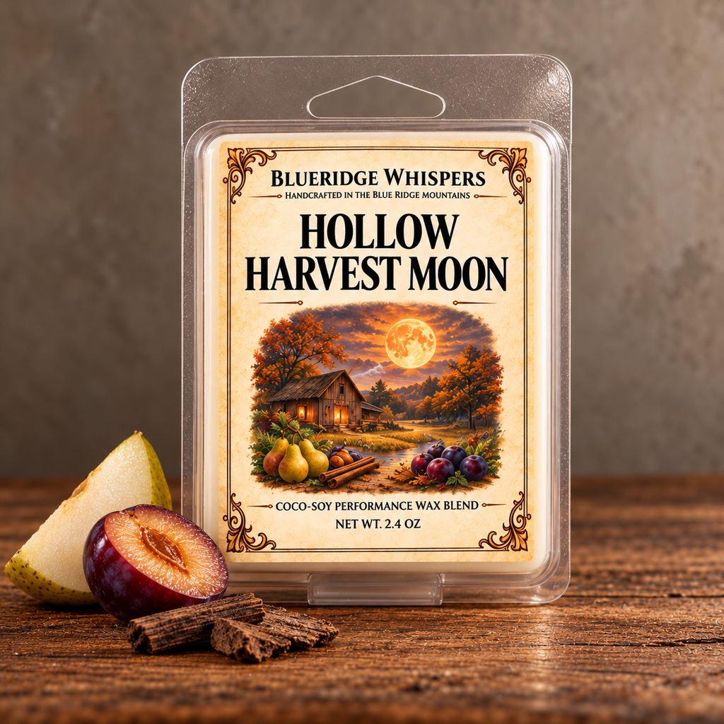 Hollow Harvest Moon Wax Melts Blue Ridge Whispers