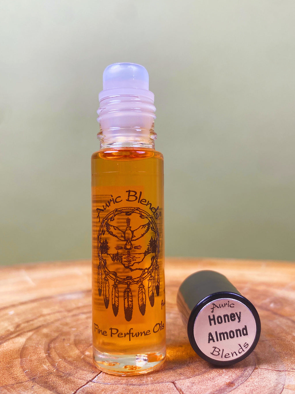 Honey Almond Roll-on Perfume Oil | 0.33 fl oz Auric Blends