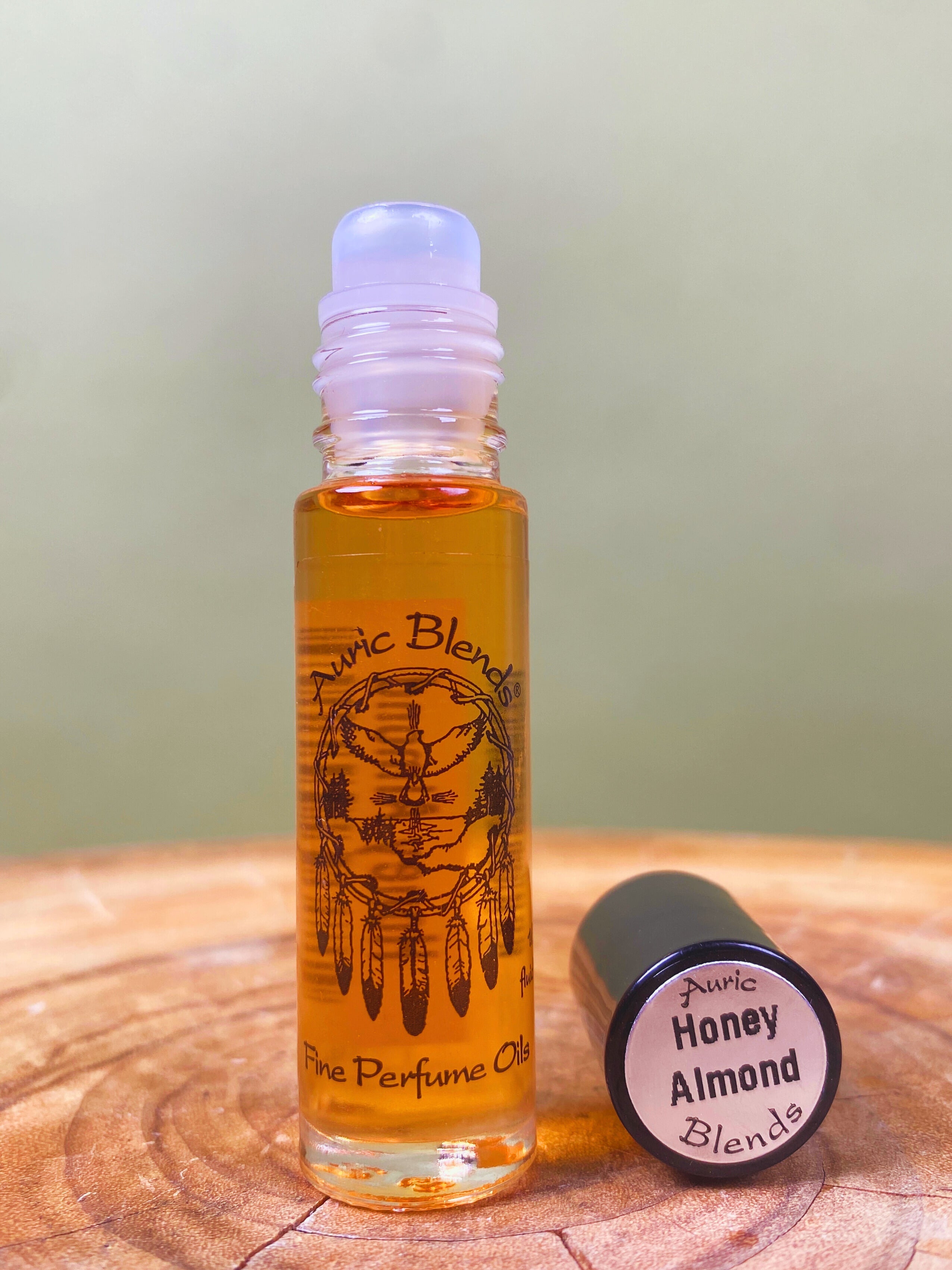 Honey Almond Roll-on Perfume Oil | 0.33 fl oz Auric Blends
