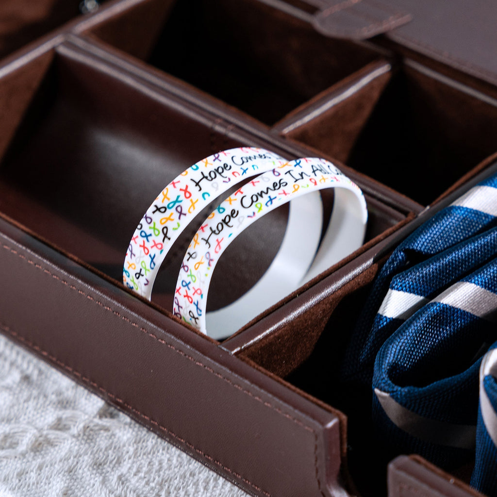 Hope Comes In All Colors Silicone Bracelets The Awareness Company