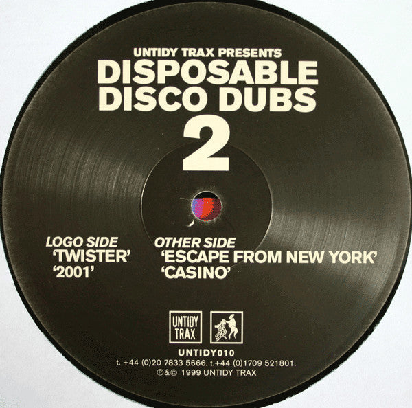 Paul Janes - Disposable Disco Dubs 2 | Near Mint (NM) Excellent (EX) Love Vinyl Records