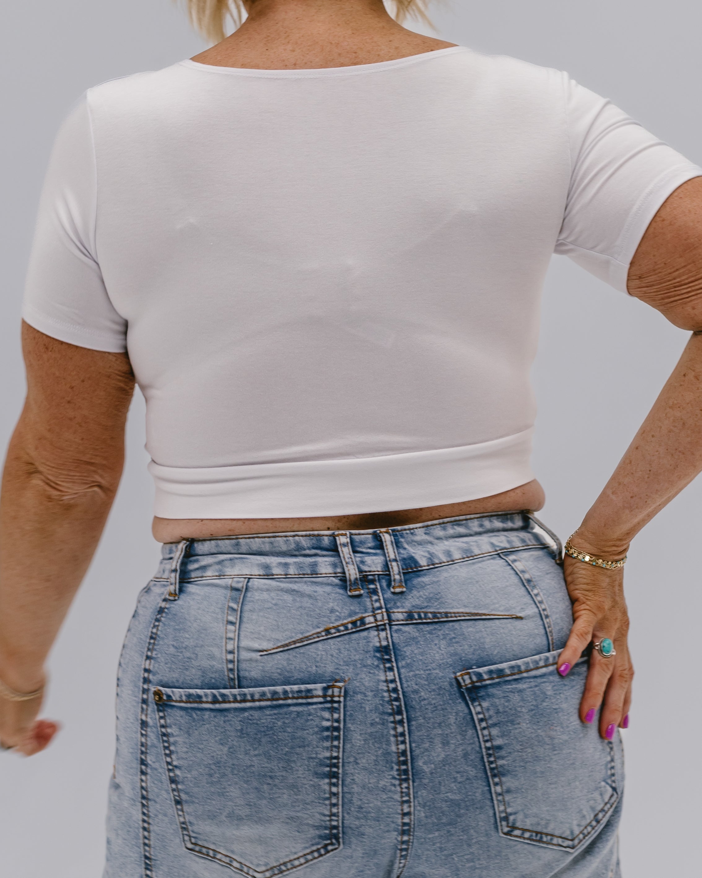 Classic Boyfriend Halftee HALFTEE Layering Fashions