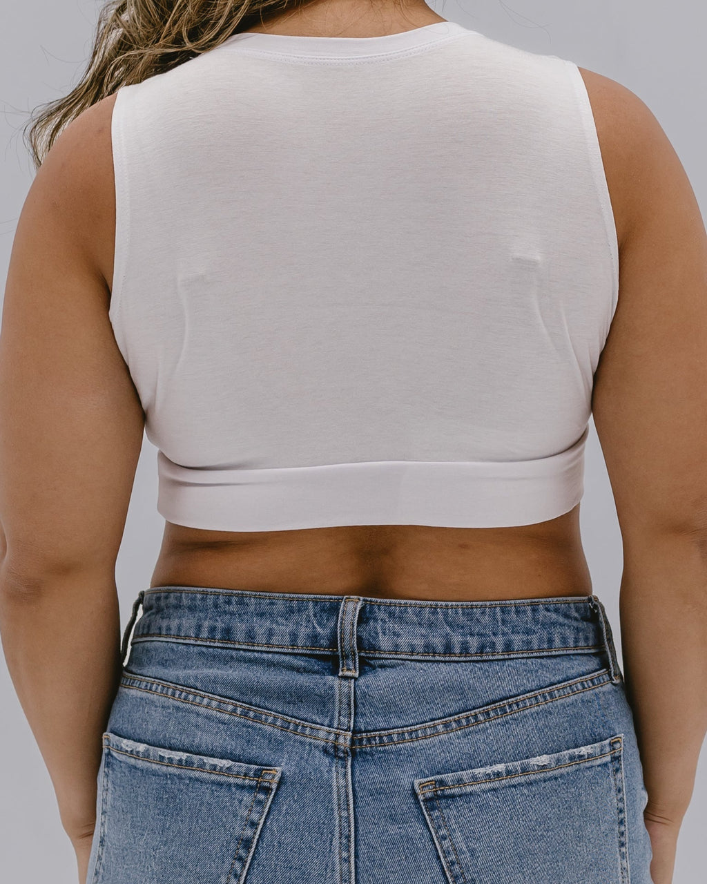 Crew Neck Tank Halftee HALFTEE Layering Fashions