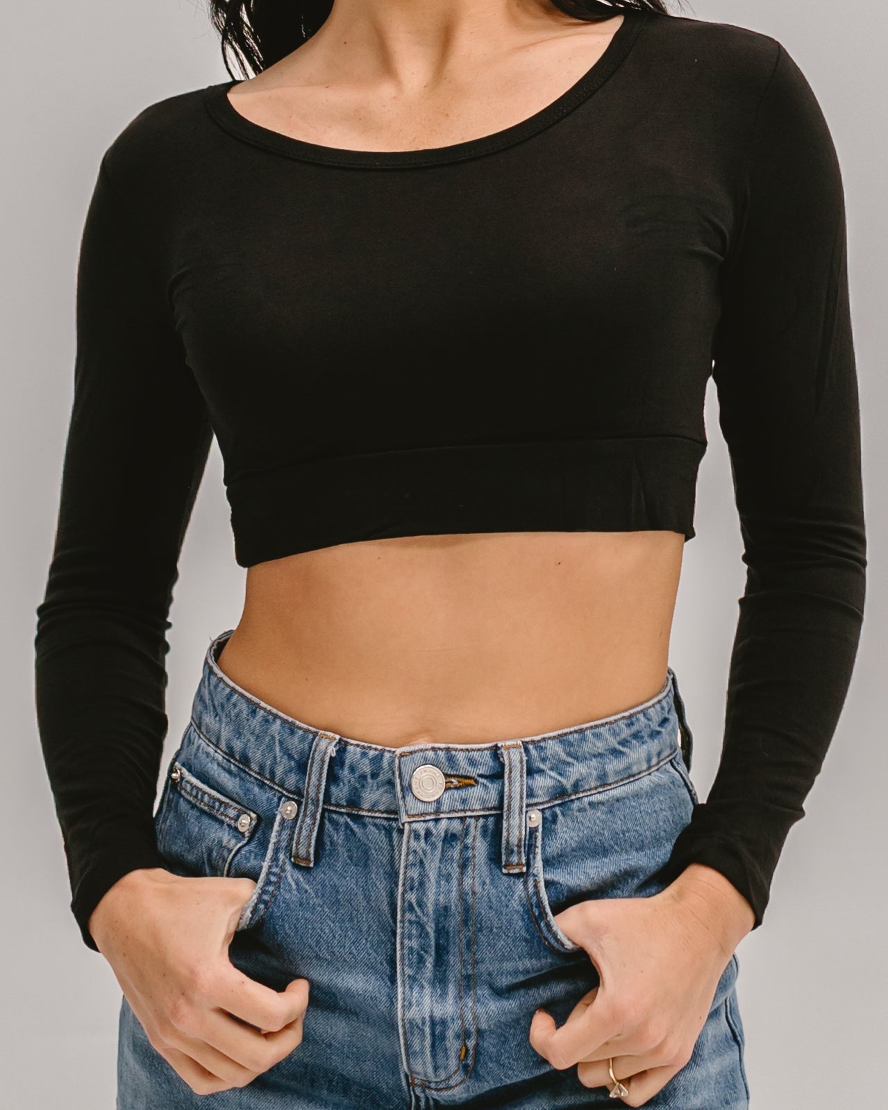 Classic Long Sleeve Halftee HALFTEE Layering Fashions