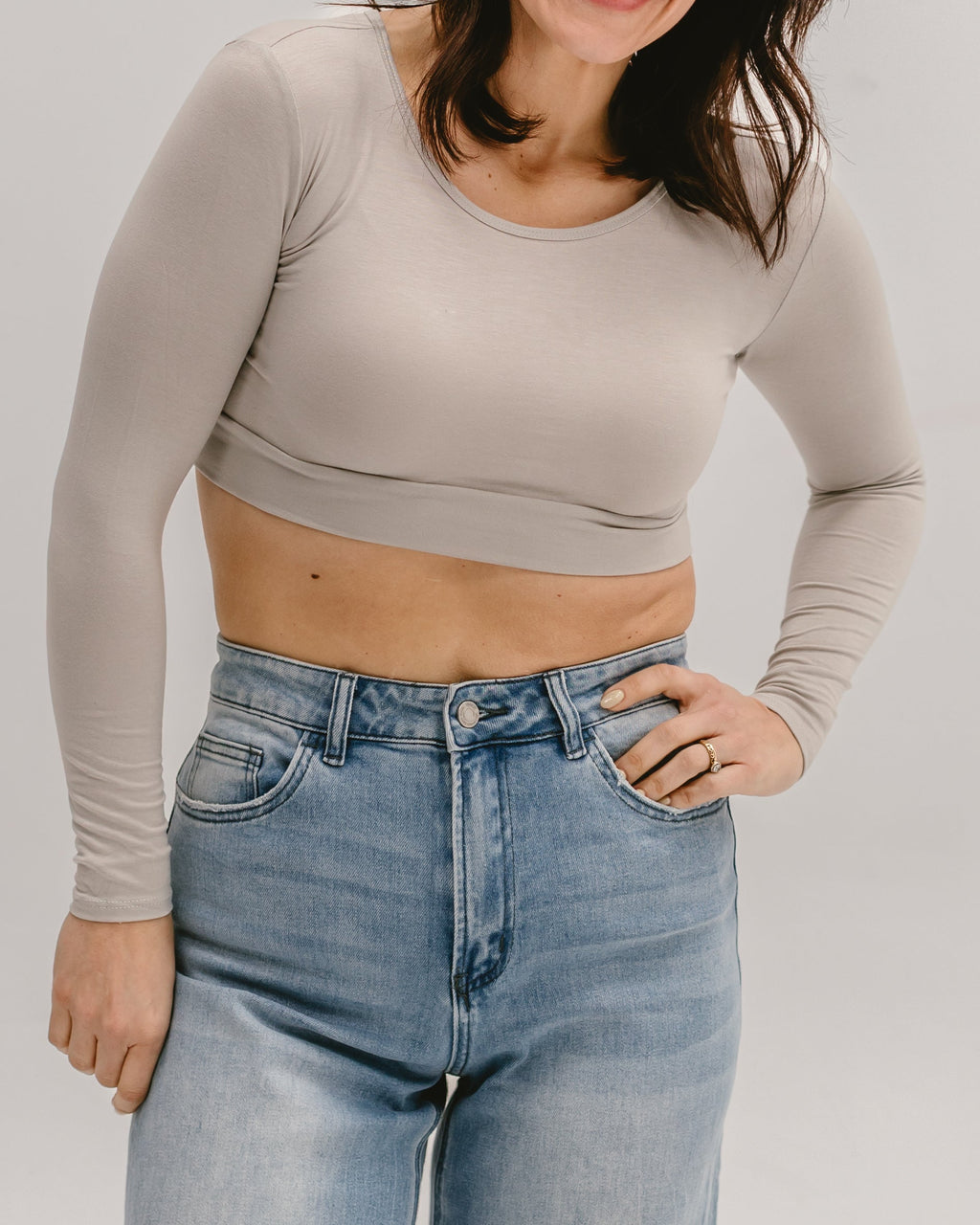 Classic Long Sleeve Halftee HALFTEE Layering Fashions