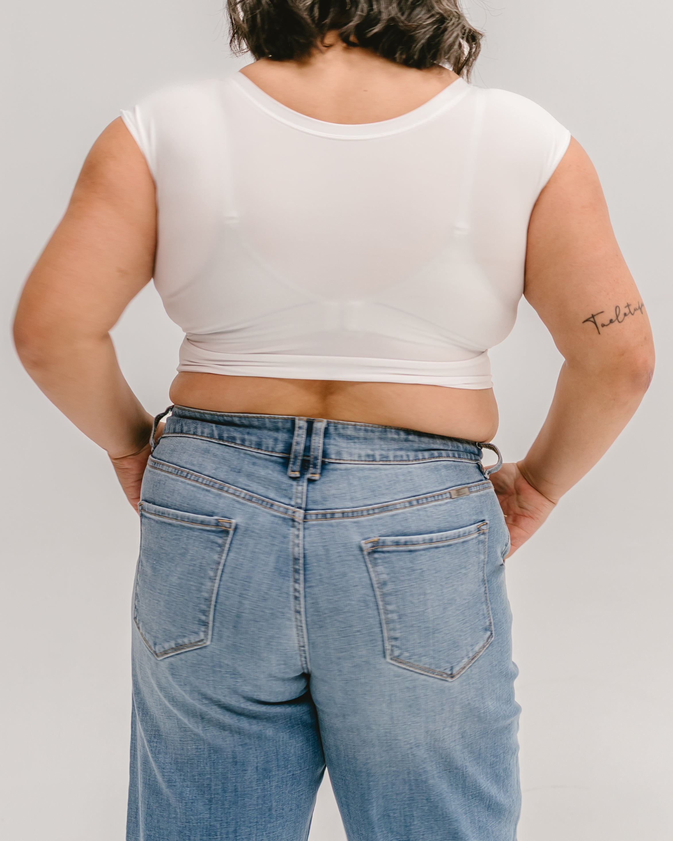 Classic Basic Cap Sleeve HALFTEE Layering Fashions