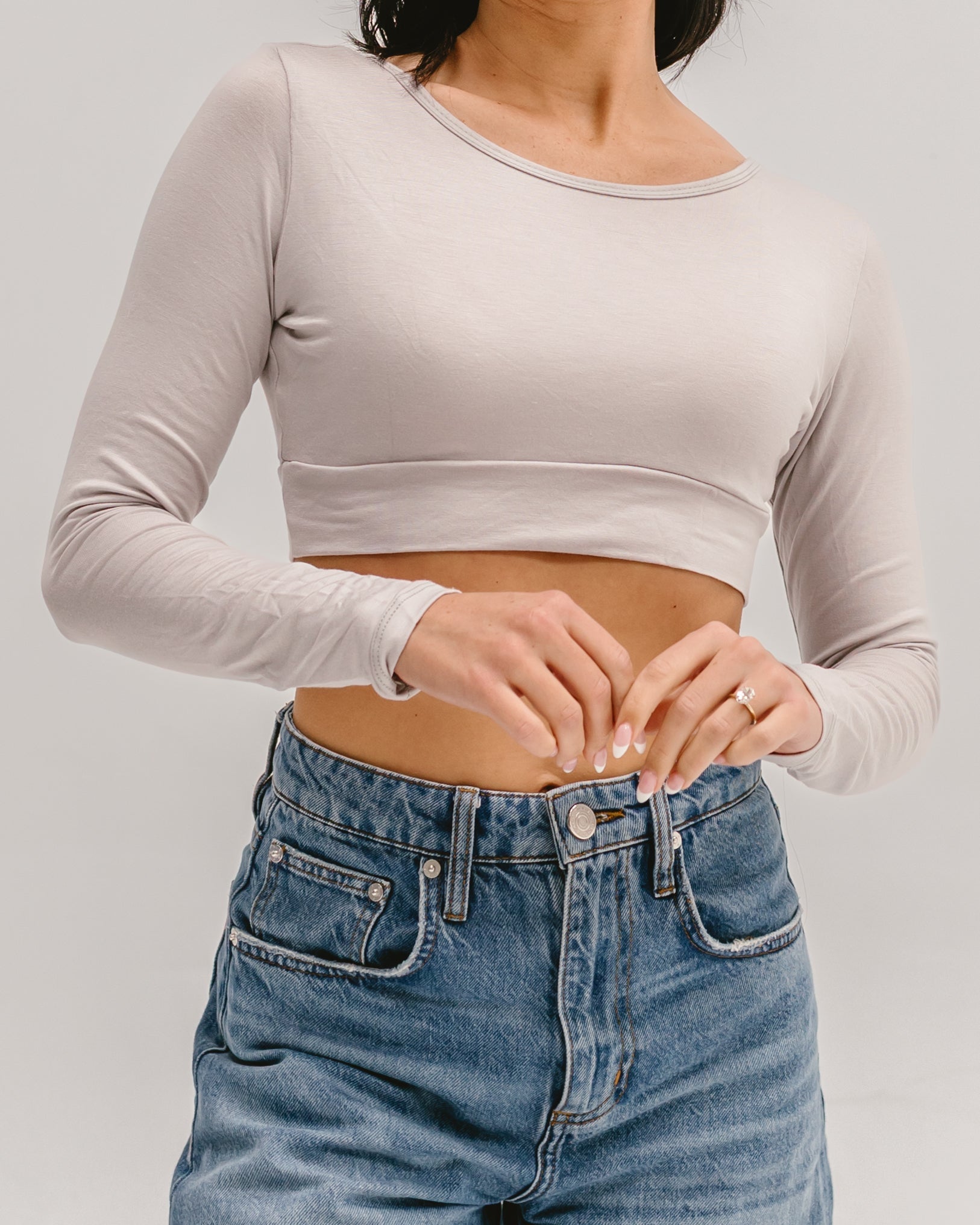 Classic Long Sleeve Halftee HALFTEE Layering Fashions