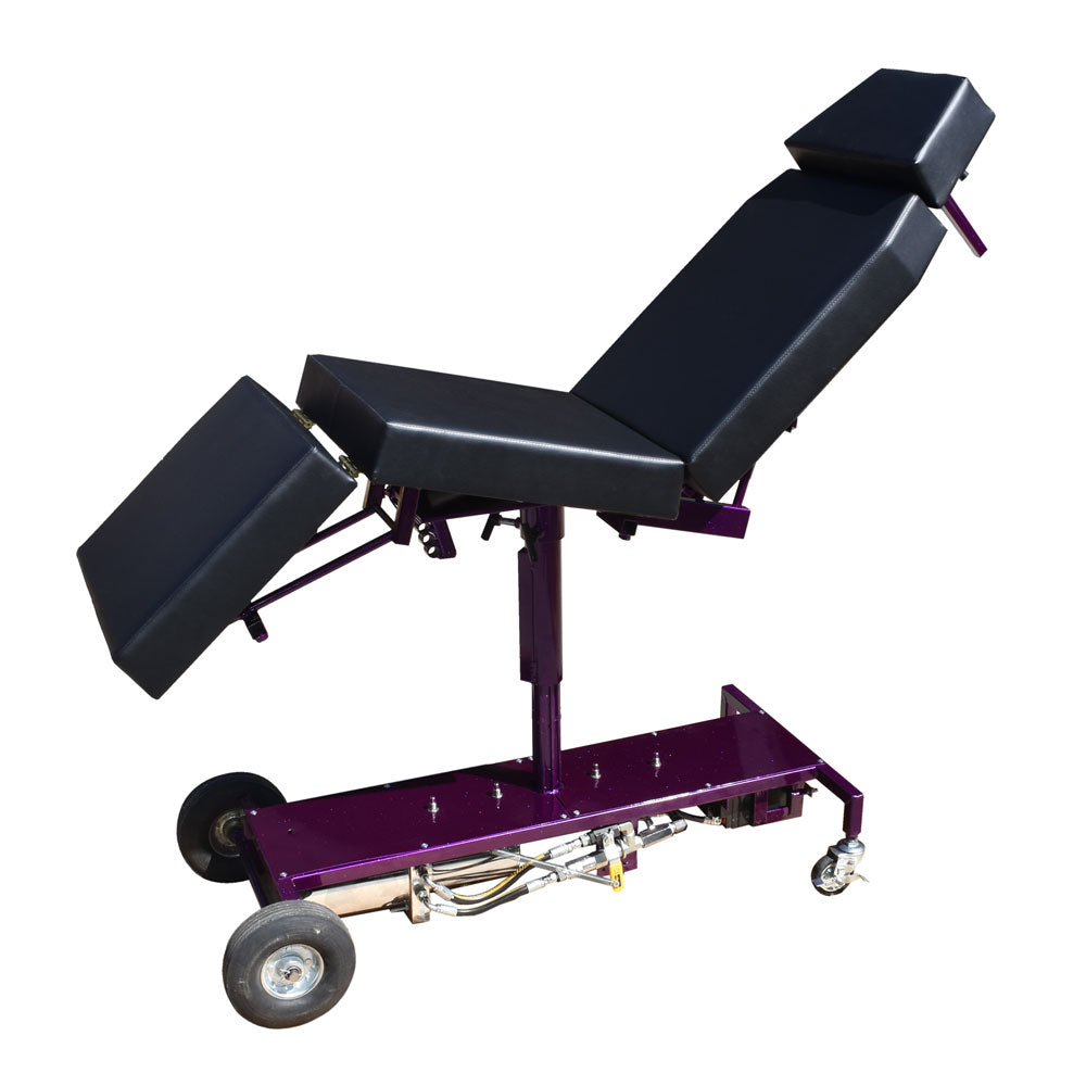 Chariot Tattoo chair (purple) Stingray Tattoo supplies