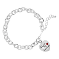 I Love My Teacher Chunky Charm Bracelets The Awareness Company