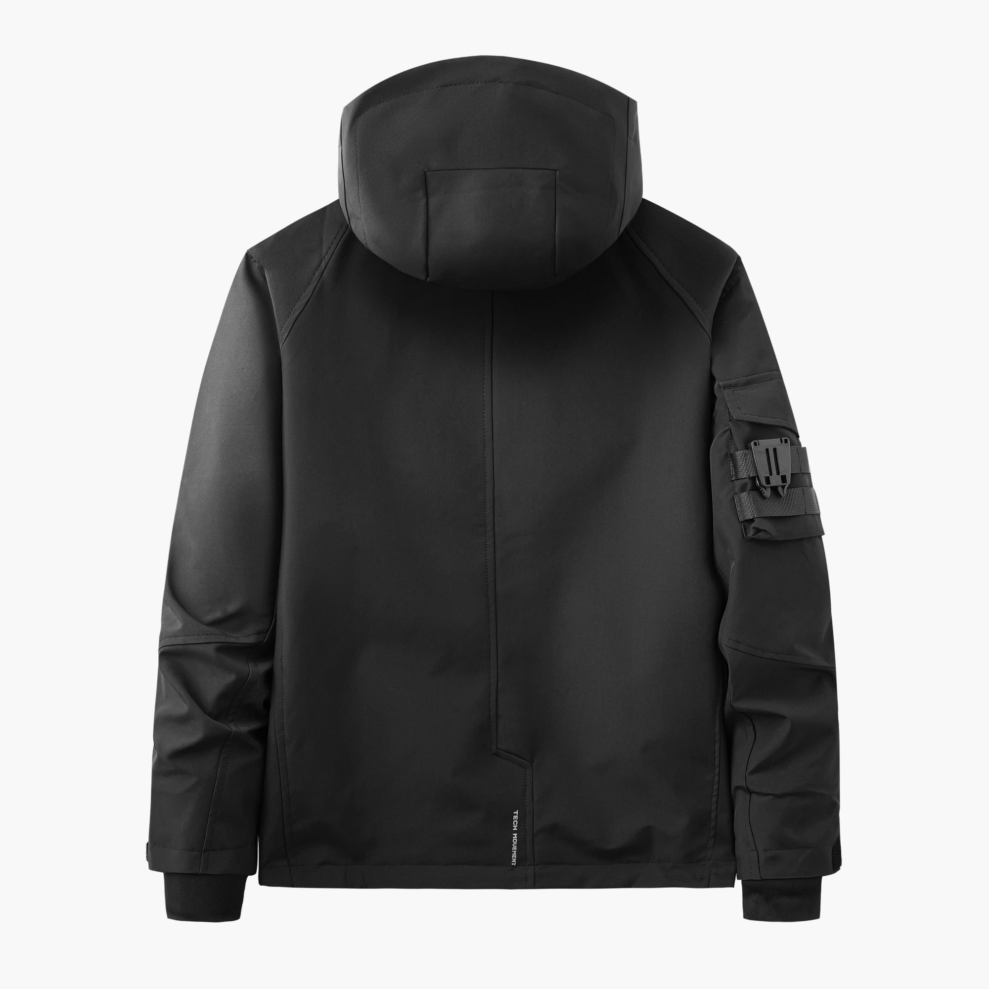 IBJ514 Black Techwear Functional Jacket Niepce