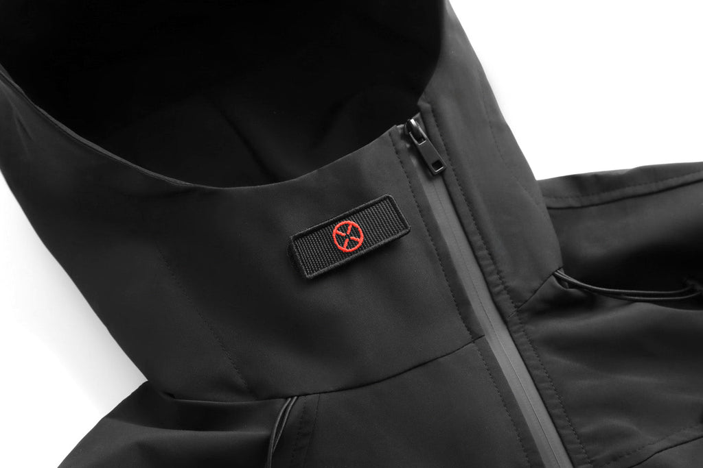 IBJ514 Black Techwear Functional Jacket Niepce