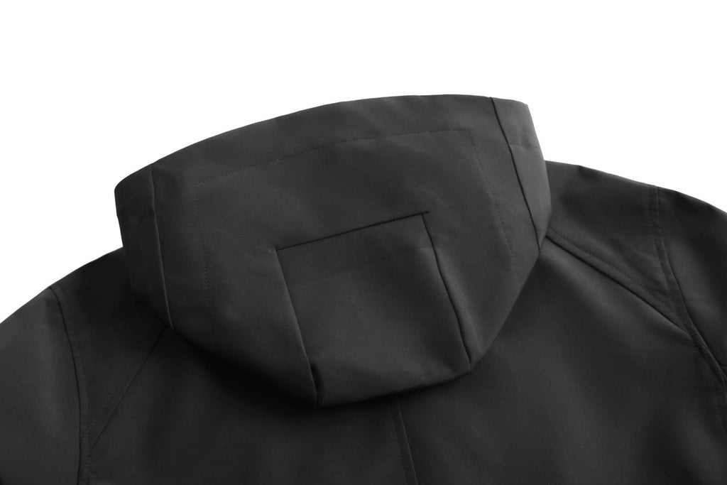 IBJ514 Black Techwear Functional Jacket Niepce