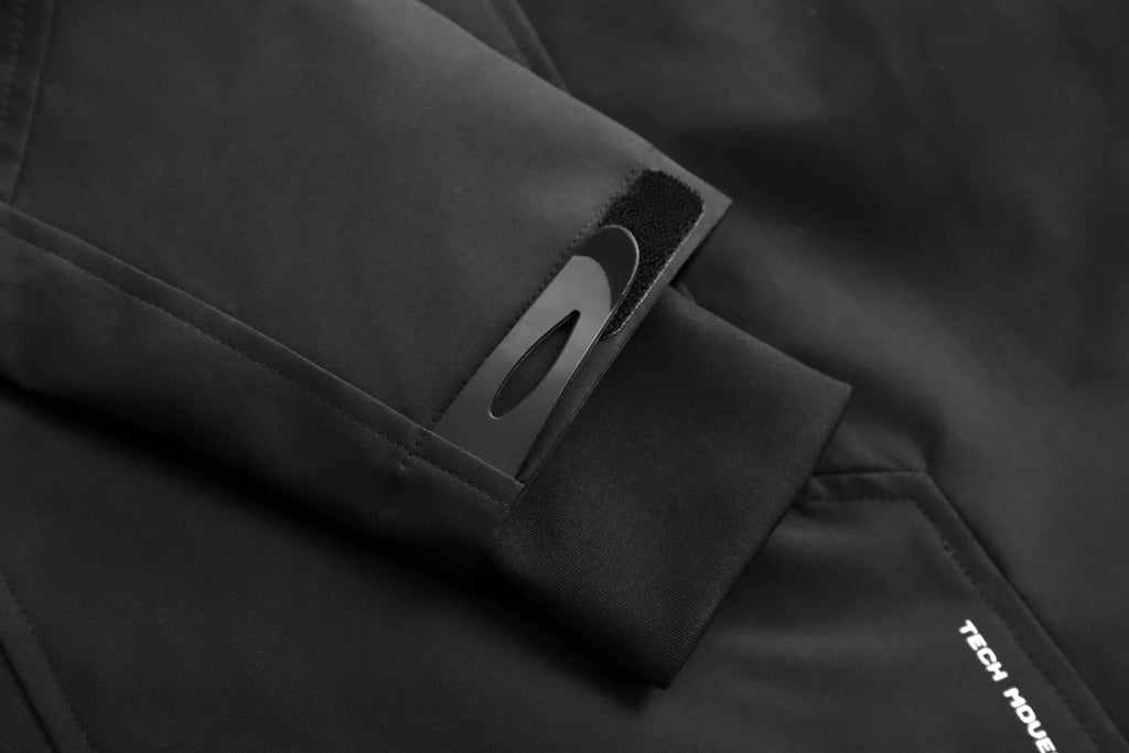 IBJ514 Black Techwear Functional Jacket Niepce