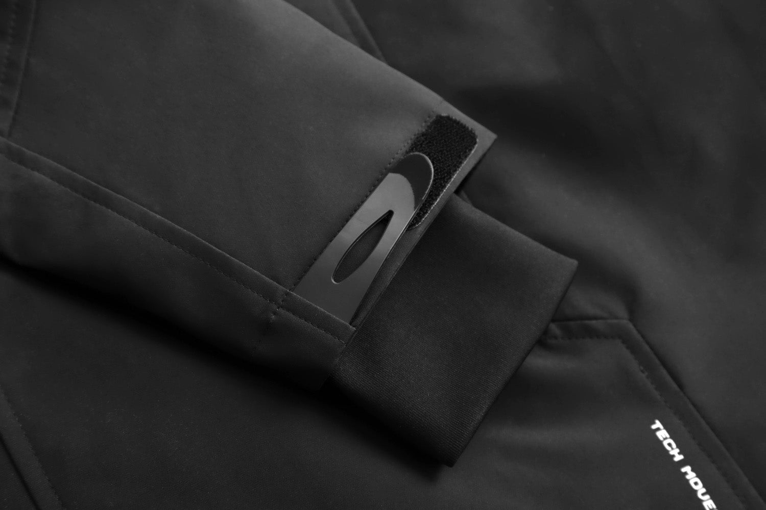 IBJ514 Black Techwear Functional Jacket Niepce