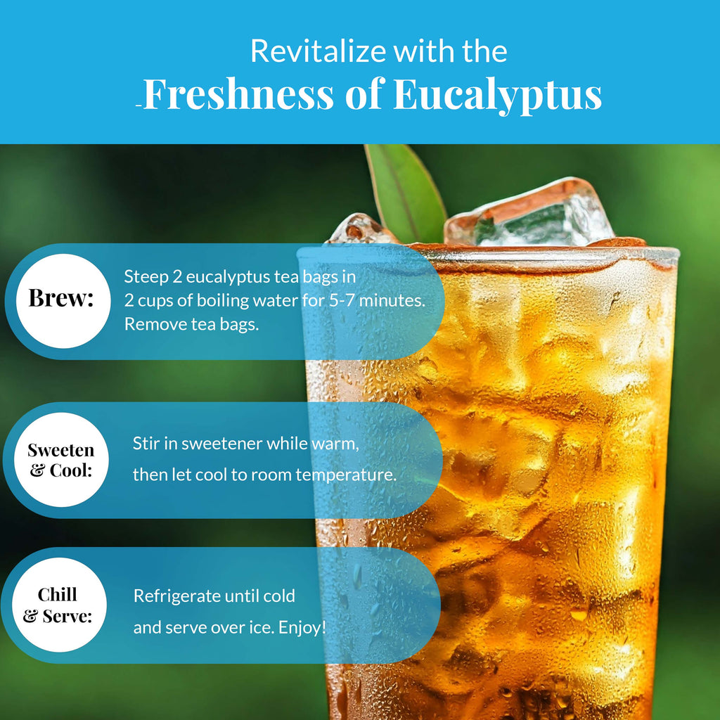 Eucalyptus Tea Bags 50 Count | Akshar Herbs Akshit