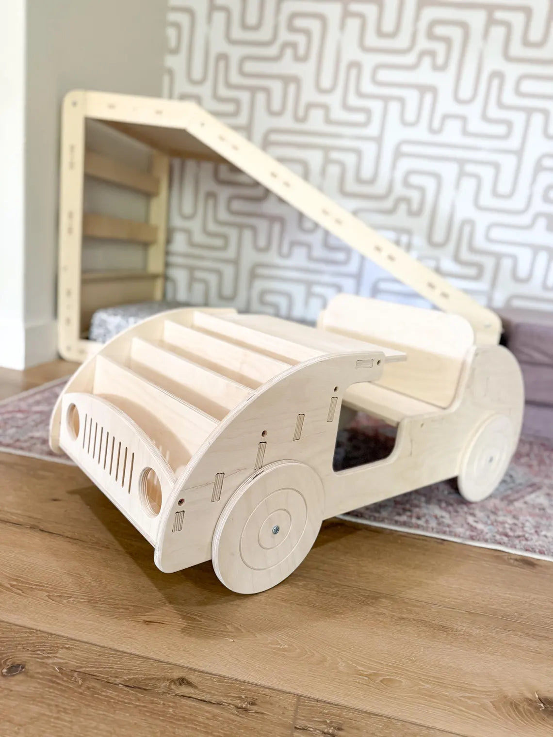 FELIX- Car Inspired Double Sided Bookshelf Bush Acres