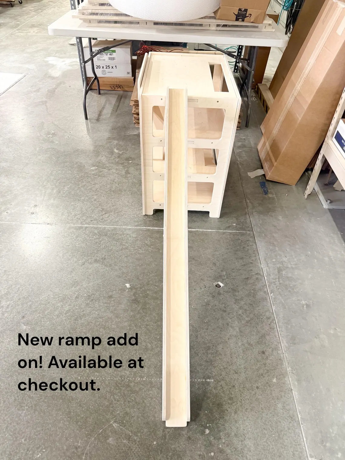 CADEN- Toy Car Ramp + Storage Bush Acres