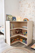 JARED- Corner Toy Shelf Bush Acres