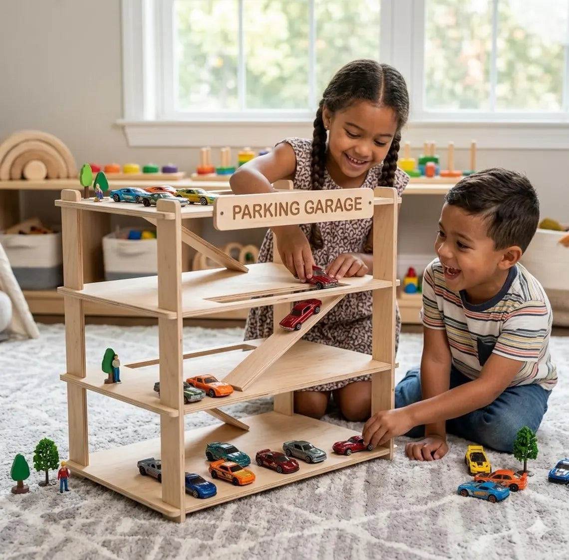 CADEN LIGHT- Toy Car Storage Bush Acres