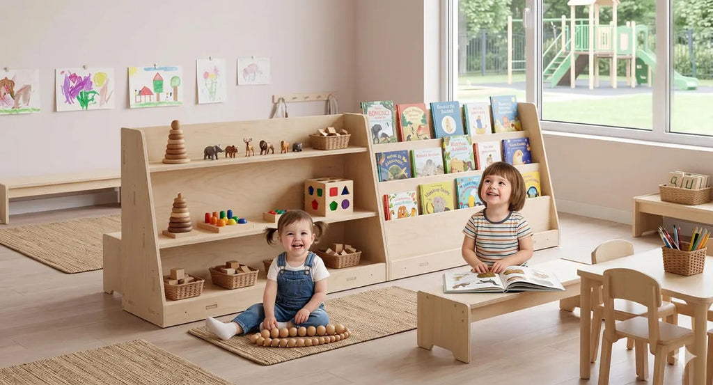 CARTER- Montessori Toy Shelf Bush Acres