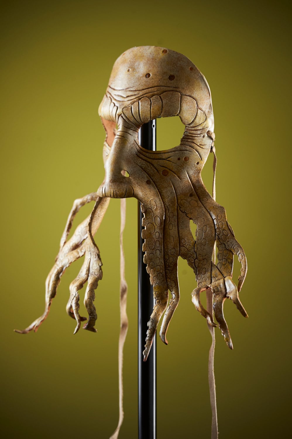 Pirate Octopus Handmade Genuine Leather Mask Rockwell Masks