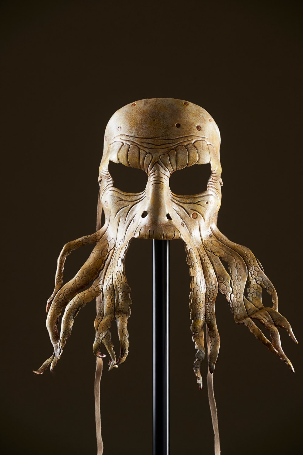 Pirate Octopus Handmade Genuine Leather Mask Rockwell Masks