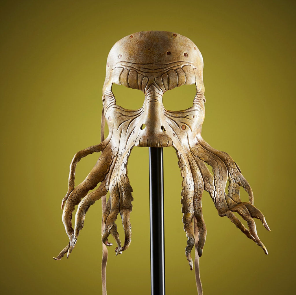 Pirate Octopus Handmade Genuine Leather Mask Rockwell Masks