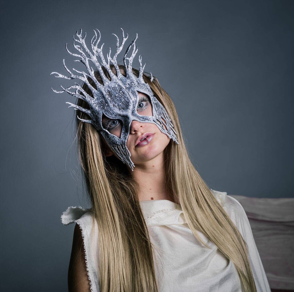 Winter - Handmade Genuine Leather Mask Rockwell Masks