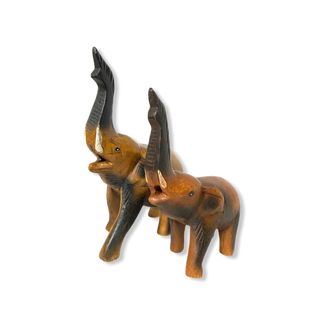 Oak Wooden whistle asian Elephant Music Frog Co