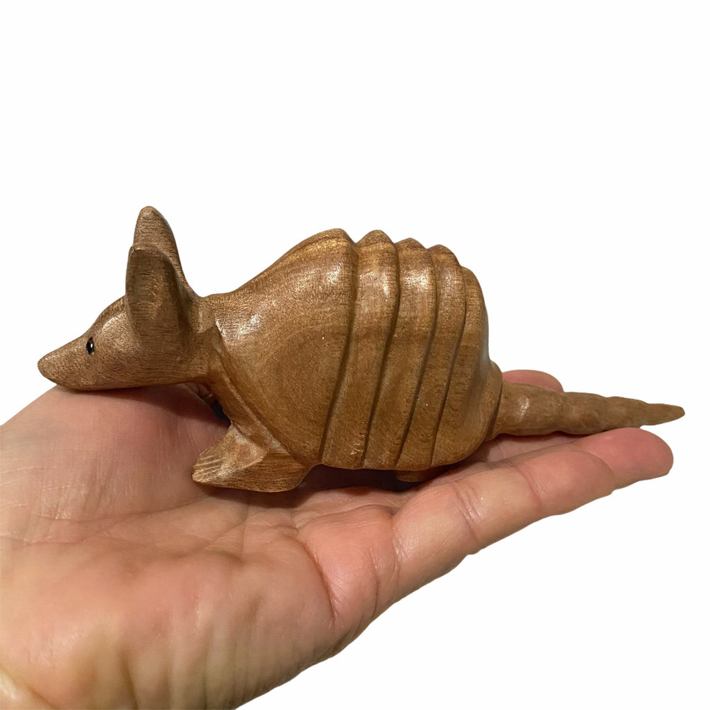Wooden Musical Armadillo Whistle  Instrument Music Frog Co