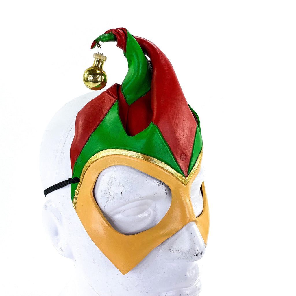 Handmade Genuine Leather Elf Mask Rockwell Masks