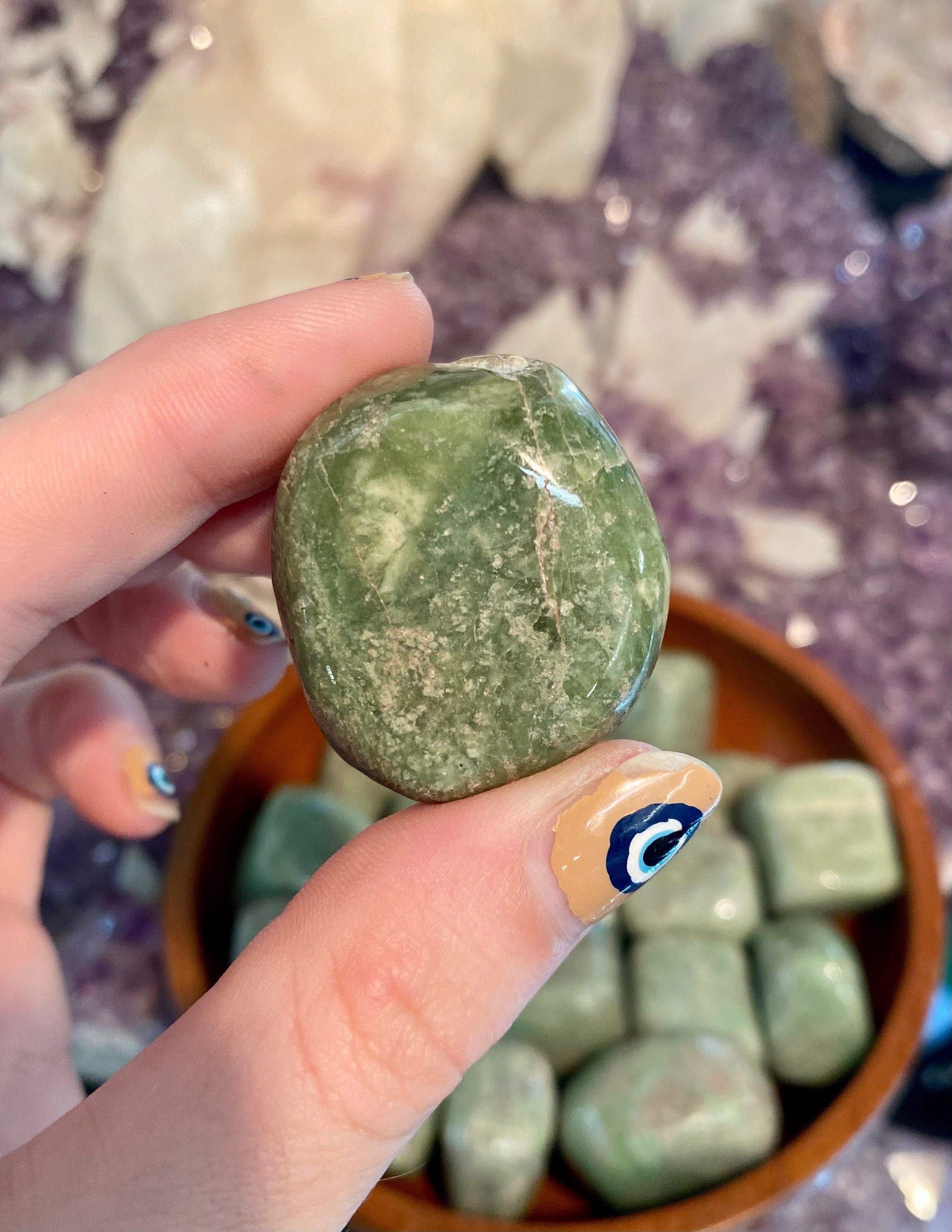 Grossular Garnet Tumbled Stone - Rejuvenation Curious Muse Crystals