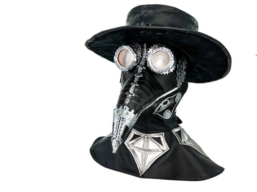 The Plague - Genuine Leather Mask Rockwell Masks