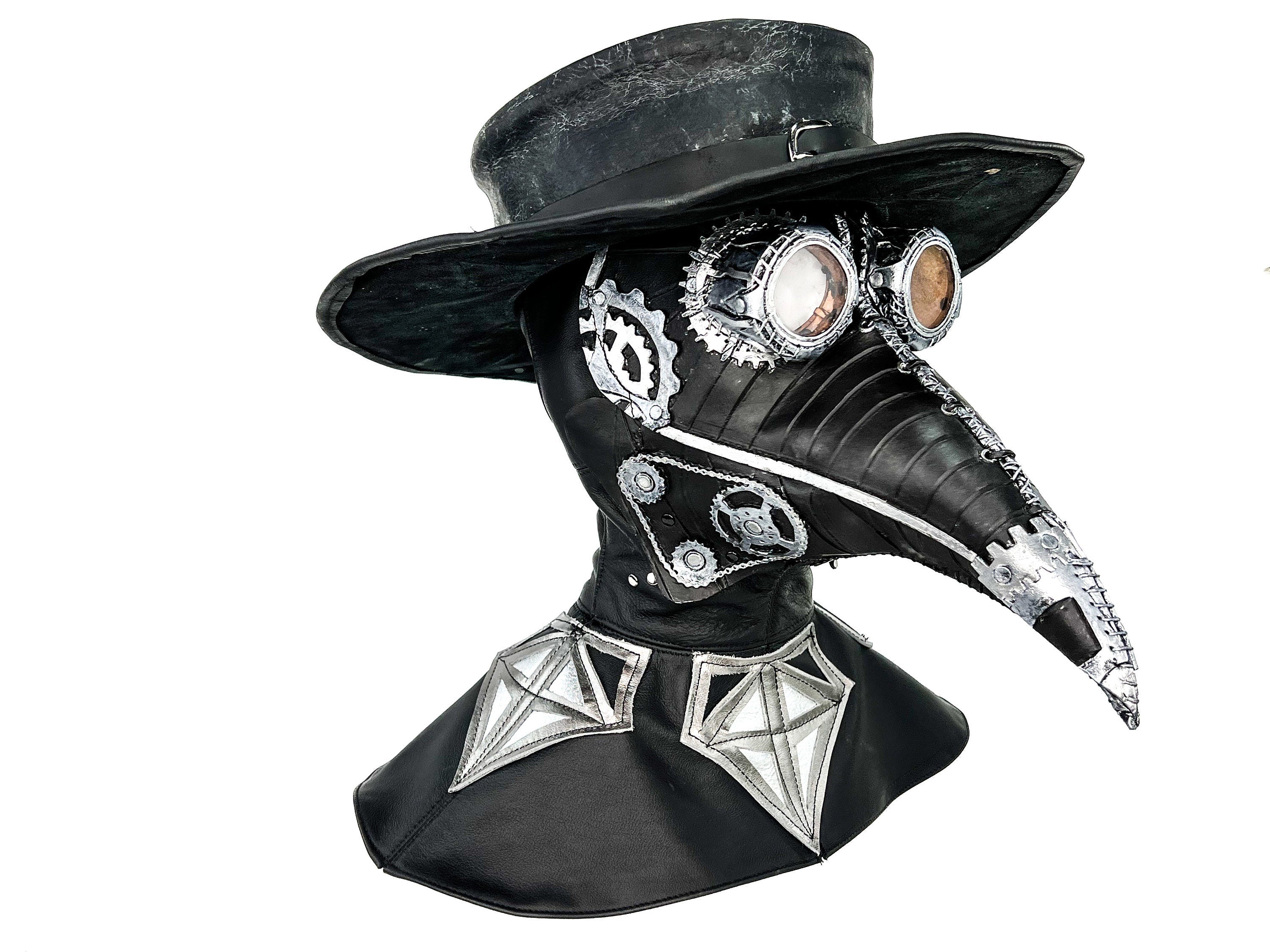 The Plague - Genuine Leather Mask Rockwell Masks