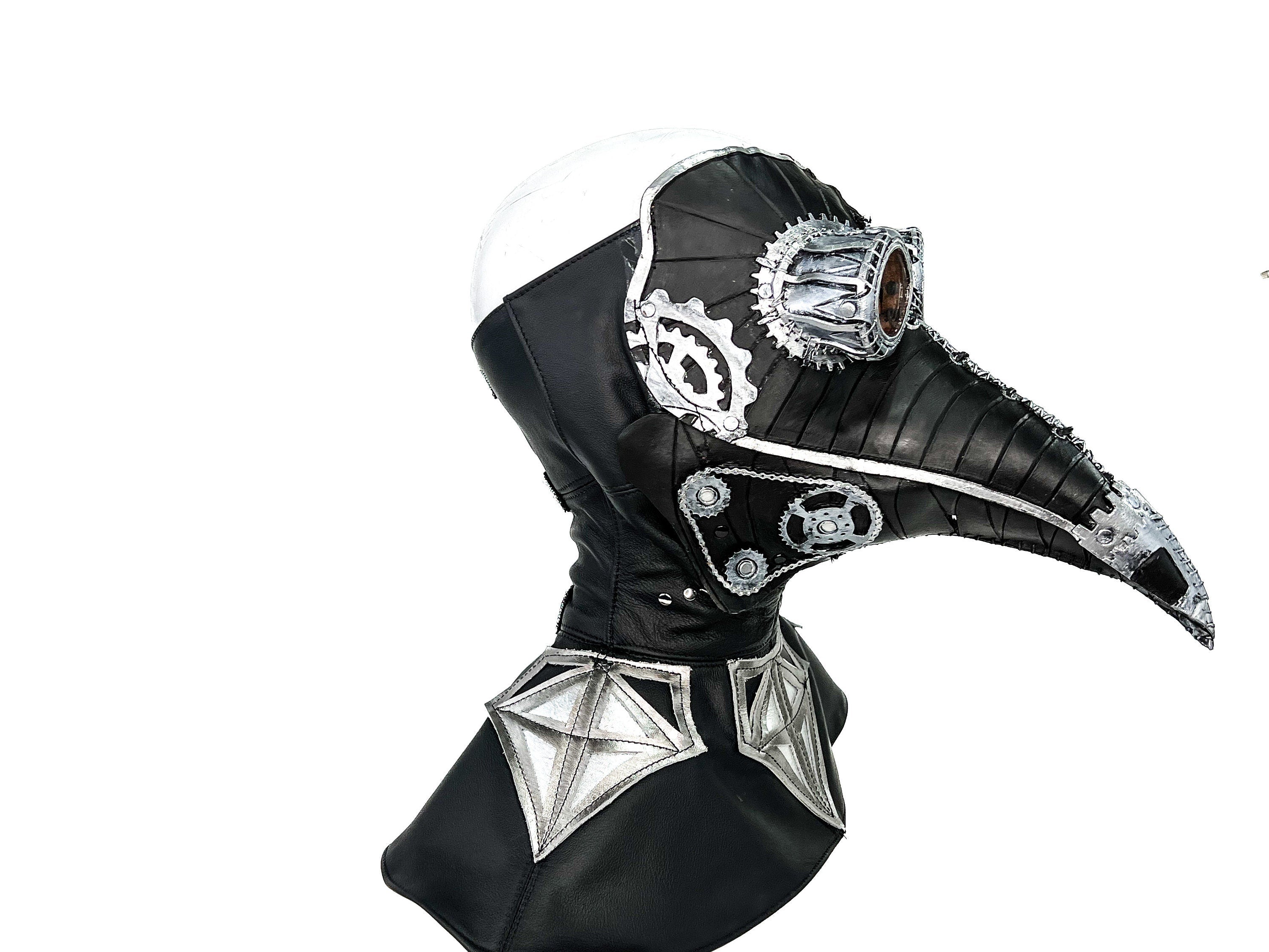 The Plague - Genuine Leather Mask Rockwell Masks